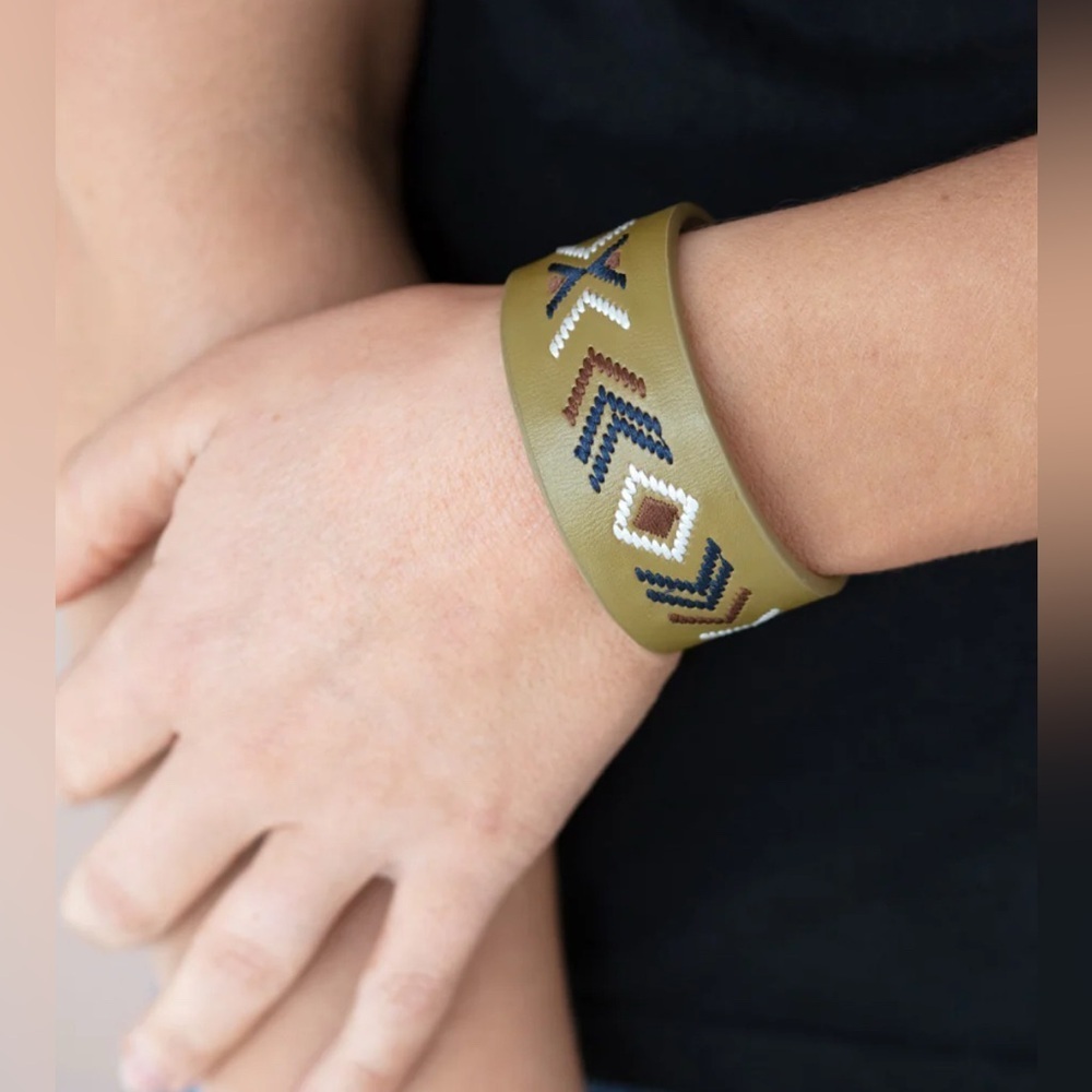 Cliff Glyphs Multi Urban Wrap Bracelet